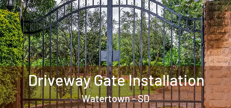  Driveway Gate Installation Watertown - SD